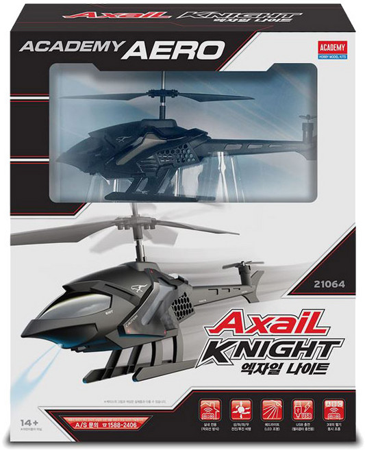 무[아카데미과학] 엑자일 나이트 21064 헬기RC 드론, 단품, 1개