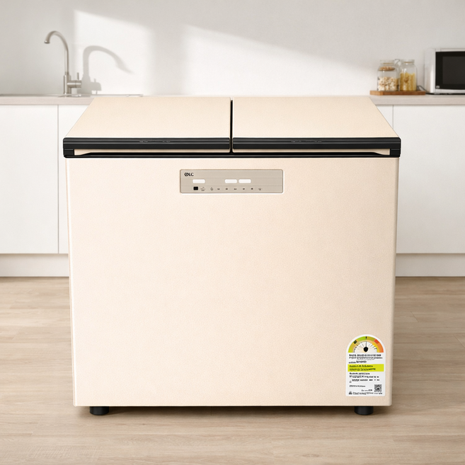 [색상선택형] LG전자 오브제 디오스 217L 뚜껑형 김치톡톡 김치냉장고 방문설치, 오브제컬렉션 베이지 25년형, Z225MEE151