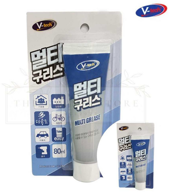 브이텍 멀티 구리스 80ml 기름칠 부식방지 선풍기 튜브형 방청제, 1개