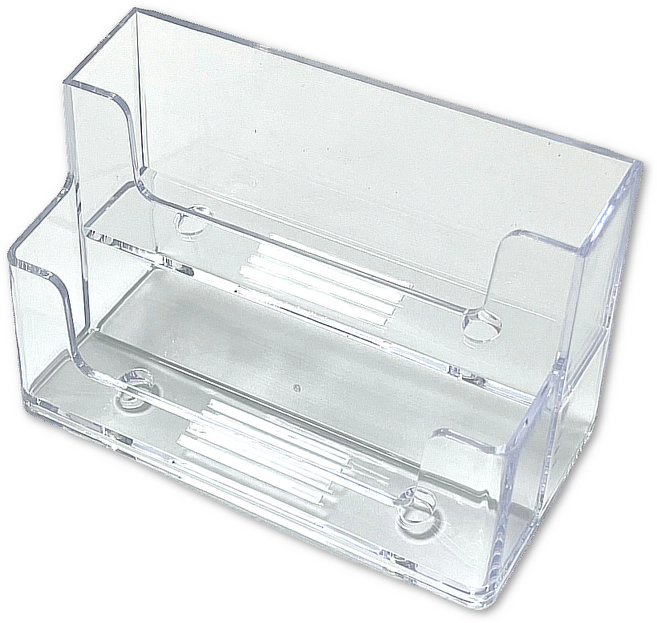 이음모음 아크릴 명함꽂이, 표준형, 1개입, 2단