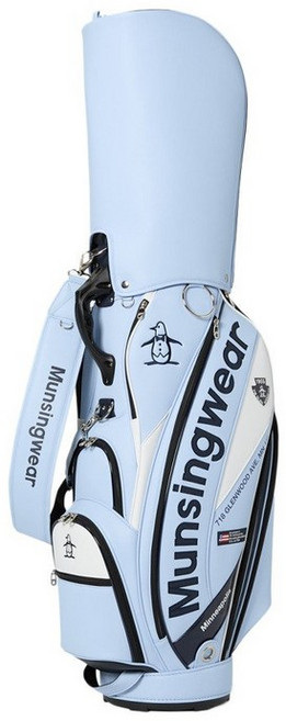 맨싱 먼싱 MUNSING 남성 9.5형 액티브 로고 캐디백 MG6SCB00M BL00 색상: 블루 288627, F