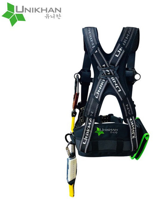 유니칸 상체식벨트 UK-B03 죔줄 파우치 포함, 옵션:UKㅡB03