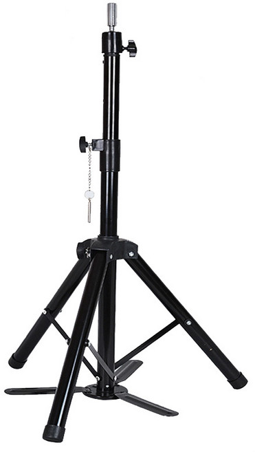 메이크그레이트 가발 미용 삼각대, 블랙, 1개