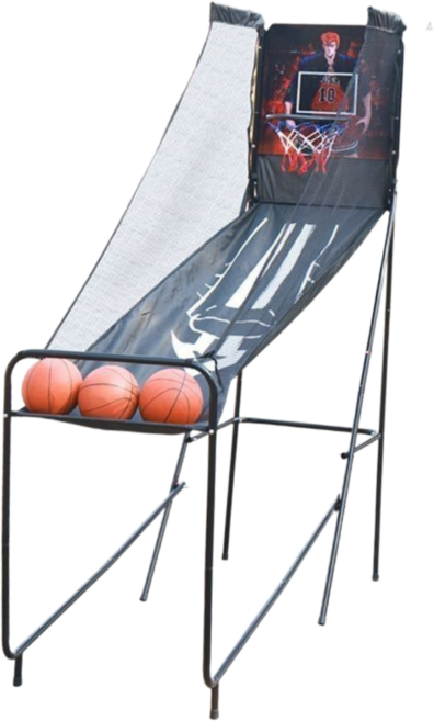 슛잇 농구 게임기 접이식 농구골대 실내 실외 가족용 게임 농구게임 농구기계 1인용 2인용, 스코어 미포함, 1개
