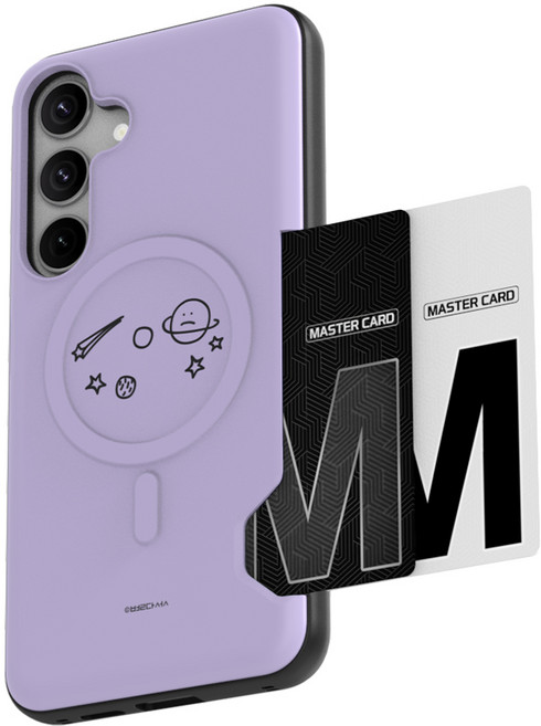 별다섯 자석 맥세이프 카드 케이스 2장 수납 타이니테일즈