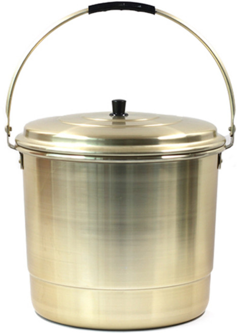 국산 양은 들통 알루미늄 찜솥 육수통 곰솥, 대, 1개