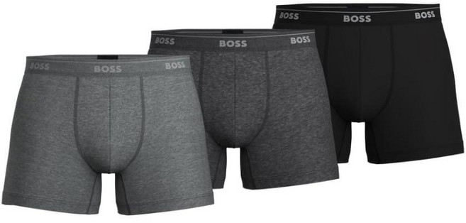 Hugo Boss 휴고보스 남성용 면 사각 팬티 트루 블랙 M_168841