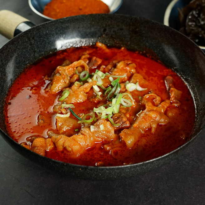 형닭마켓 마라국물닭발 매운 무뼈 마라탕 닭발 500g, 3개