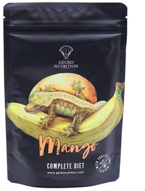 게코 뉴트리션 바나나망고 크레스티드게코 사료 슈퍼푸드 크레 먹이, 100g, 1개