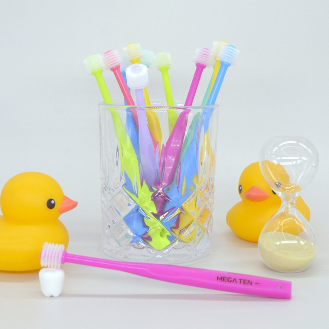 메가텐 360 유아 칫솔 STEP1, 랜덤발송, 1개, 1개입