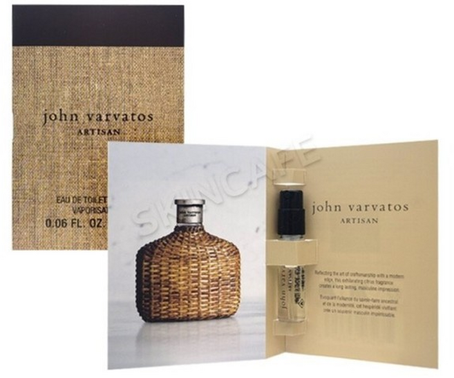 남자향수 존바바토스 아티산 EDT 데이트 여행용 시트러스 우디 계열 향수 샘플, 1개, 2ml