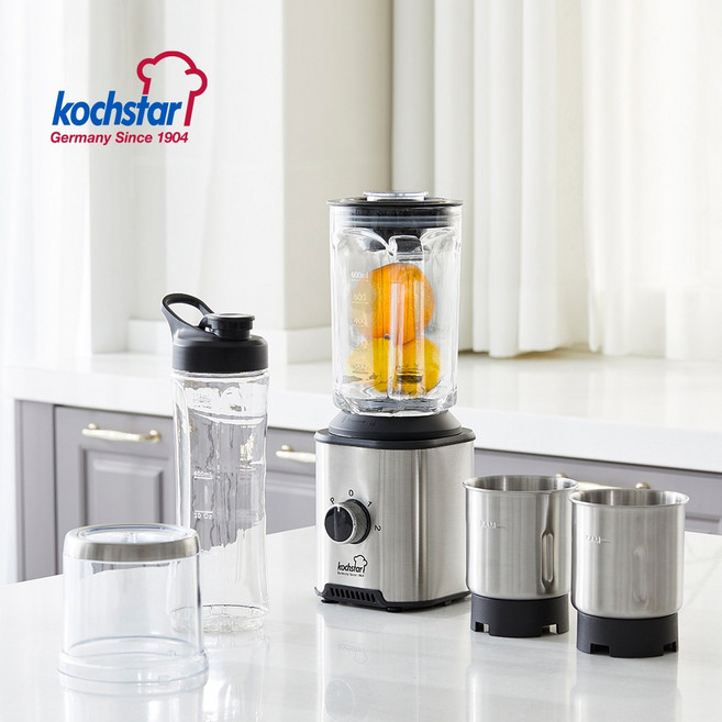 [독일콕스타] 파워 멀티 블렌더 (유리용기+스테인레스 용기)