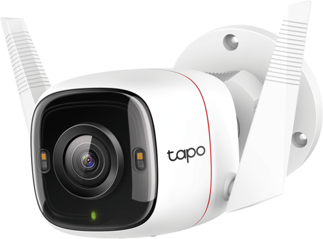 Tapo C320WS 2K 400萬畫素 AI偵測 IP66 戶外網路攝影機 Wi-Fi 監視器 IPCAM 雙向語音, 1個, C320WS (不含記憶卡)