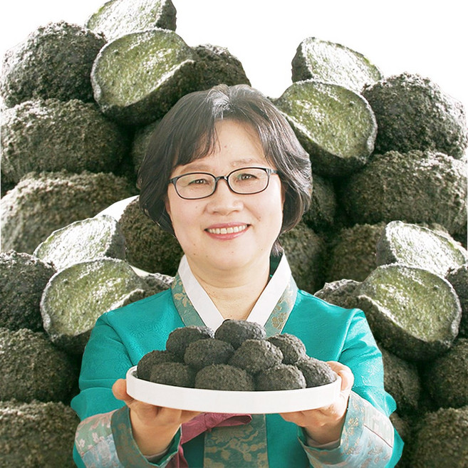 [NEW 업그레이드형] 참쑥 흑임자 인절미 낱개포장 1세트당, 40g, 50개