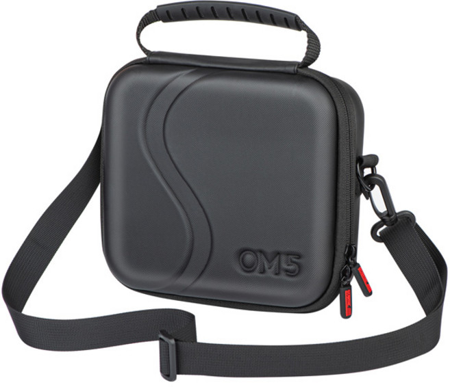 DJI OM 5 용 보관 가방 OM5/Osmo 모바일 내구성 운반 케이스 휴대용 짐벌 숄더백 액세서리 상자, 01 Black, 1개