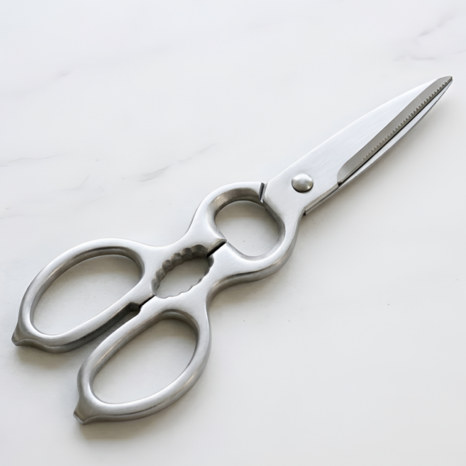 마요미 엄청 잘 잘리는 올 스텐 주방 가위, 1개