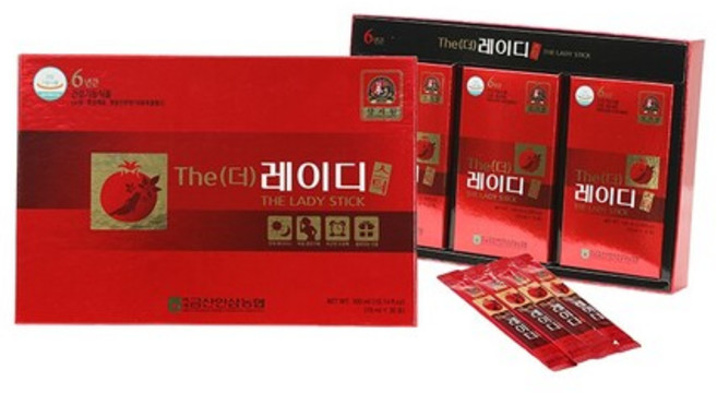 (농협) 더레이디 석류홍삼 20ml30 여성을위한 건강선물, 300ml