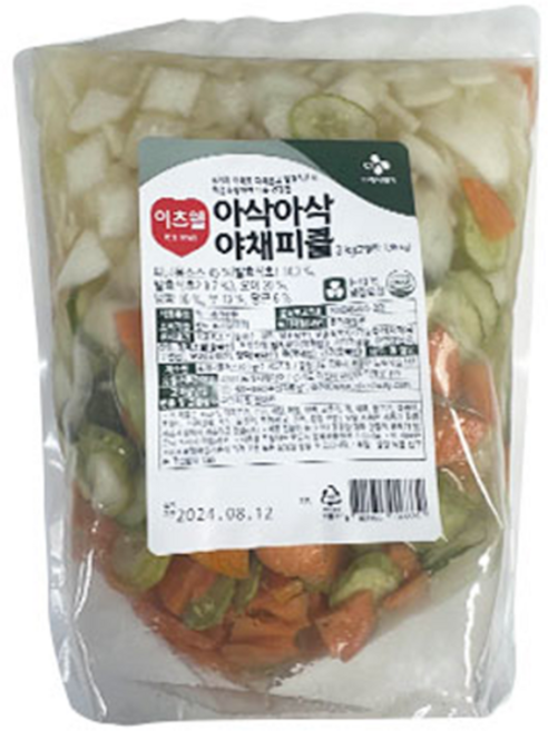 이츠웰 아삭아삭 야채피클 3kg, 1개