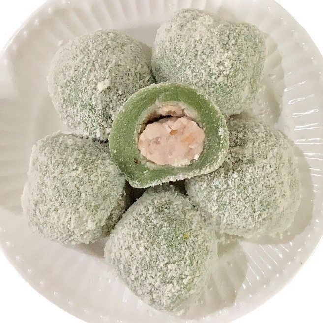 심쿵떡 떡 찹쌀떡 쑥떡 두텁떡 경단 영양떡 아이스 콩 초코 간식 아침대용, 선택4) 두텁떡 1.8kg 1박스, 1.8kg, 1개