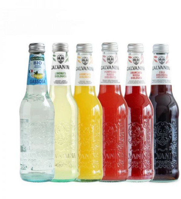 코스트코 갈바니나 유기농 탄산음료 355ml x 12병, 오렌지