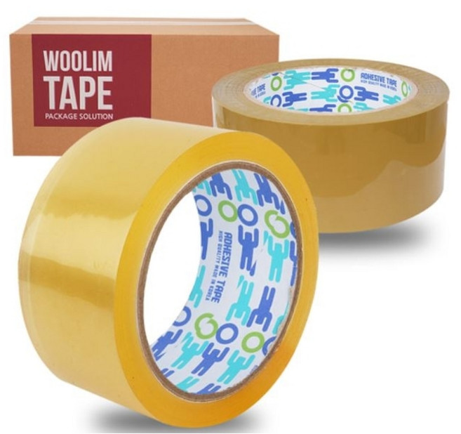 우림 중포장 투명 박스테이프 48mm*50M, 300개