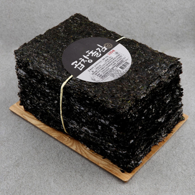 곱창돌김 100매 모음 완도 광천 만전 지주식 김, 곱창돌김100매, 1개