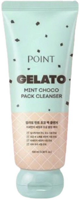 포인트 젤라또 민트초코 팩 클렌저 100 ml 2개, 100ml