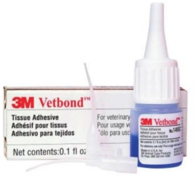 쓰리엠 3M Vetbond 벳본드 조직 접착제 3ml, 1개 - 쿠팡