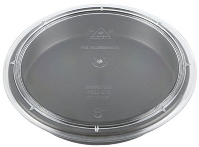 SK 피자팬 PC 커버 뚜껑 투명 덮개, 14인치, 1개