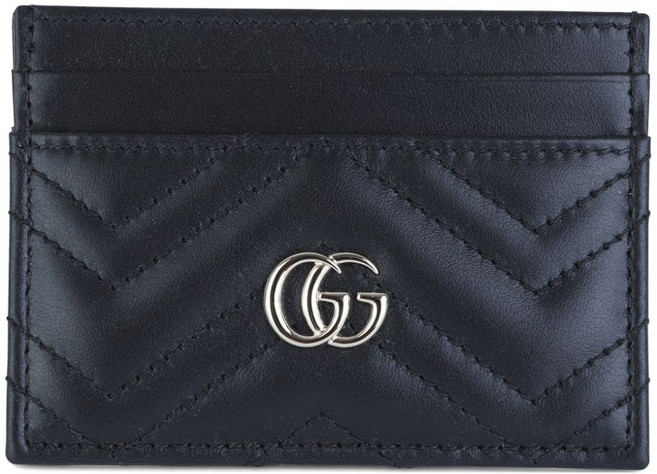 구찌 GG 마몽 셰브런 카드홀더