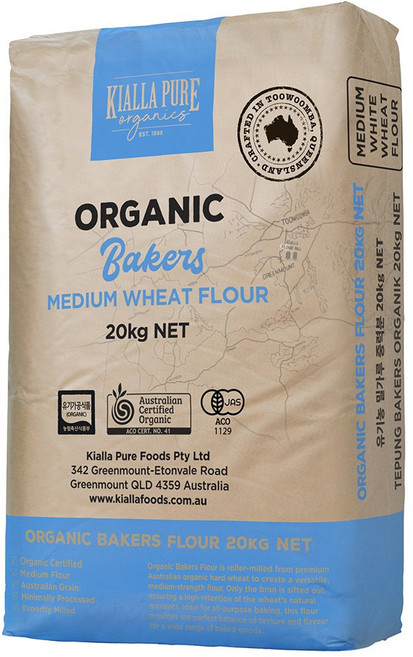 키알라 호주산 유기농 중력분 밀가루 20Kg, 1개