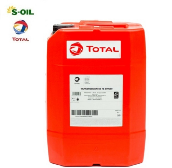 에스오일 TRANSMISSION RS FE 80W90 20L 기어유, 1개