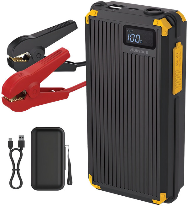 불스원 차량용 QUICK 점프스타터 보조배터리 12V, 1개, 10000mAh