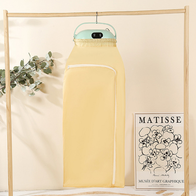 휴대용 접이식 옷 건조기 스마트 타이머 미니 의류건조기 소형 히터 건조기 빨래건조기(여행용/원룸용 장마철 필수품), 에메랄드 그린