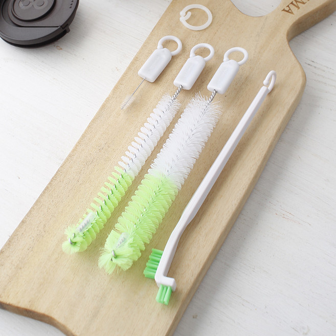 일제) 마메이타 키친 다용도솔4P (주방용품 틈새청소솔)