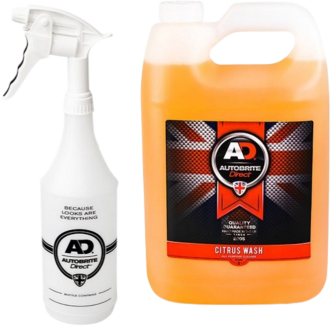 AD 오토브라이트 빅 블래스트 트리거 딜루션 947ml+AD 시트러스 원액 4L, 1개, 947ml