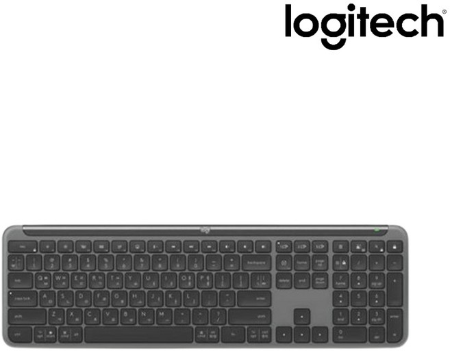 로지텍 SIGNATURE SLIM K950 무선 멀티 디바이스 팬터그래프 키보드, 블랙 국내정품, K950 로지텍코리아 정품, 제조사축