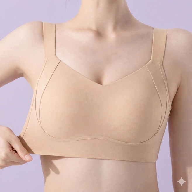 로블레 미니마이저 브라 가슴작아보이는 큰컵 보정 산후 뽕없는 압박