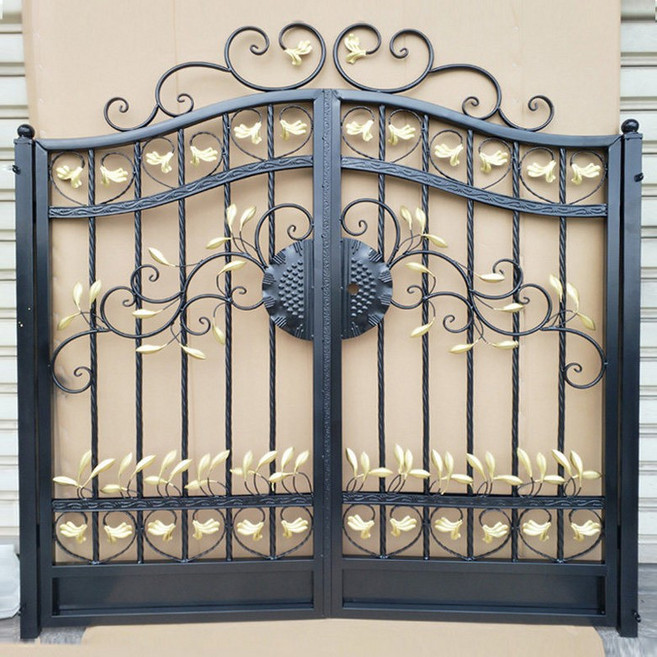 전원주택 정원 대문 알루미늄 합금 철제 디자인 맞춤 제작 게이트 스타일 7 평방미터당 단가, 1개