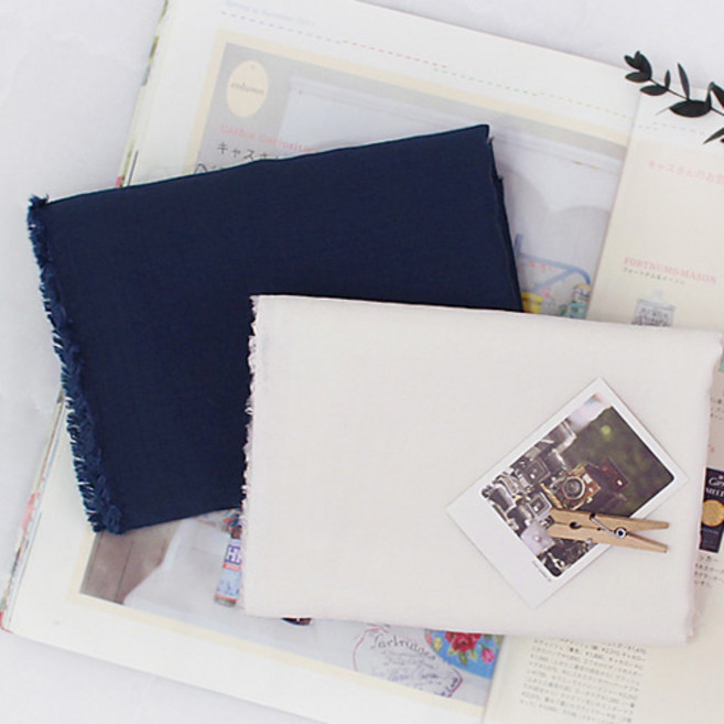 자투리 텐셀 인견 크리즈 2147 택1, 텐셀 인견 크리즈 2147백아이보리, 1개