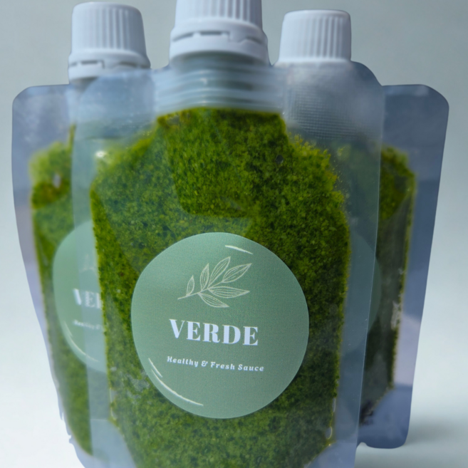 VERDE 수제 바질페스토 파스타 스파게티 샐러드 샌드위치 소스 [원산지:국산 등], 100g, 1개