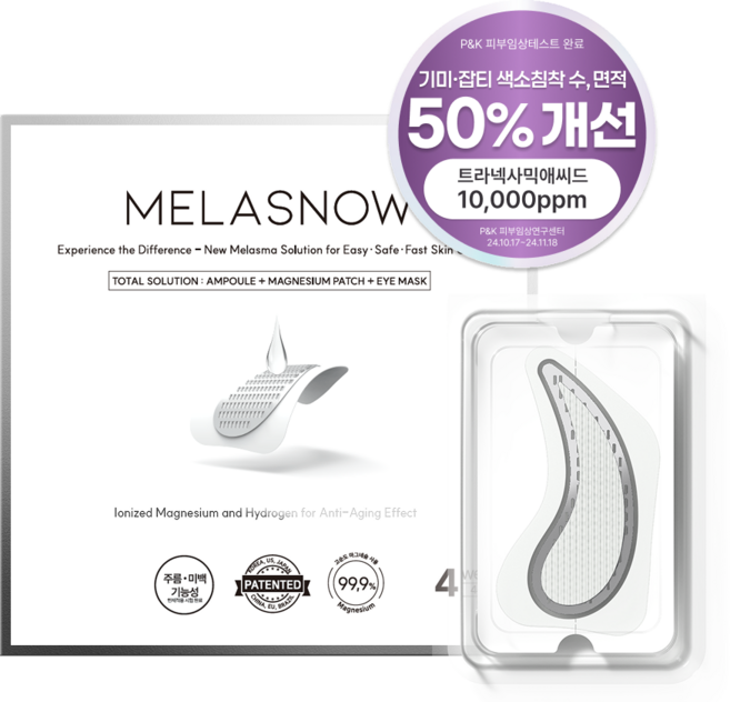 멜라스노우 기미 패치 (1주분 / 4주분), 1개, 16개입