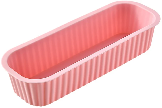 1/4Pcs 미니 가정용 직사각형 실리콘 금형 캔디 토스트 빵 DIY 주방 용품 케이크 Bakeware 팬 베이킹 도구, 01 China Mainland, 1개, 06 1Pc Pink