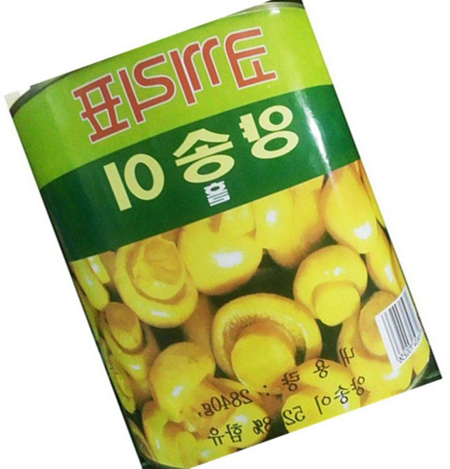 식당용 캔양송이(홀 명진 2.8K) 식자재용, 1개
