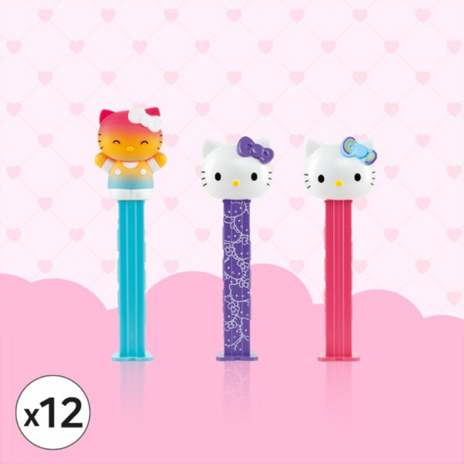 페즈 디스펜서 헬로키티 17g x 12개 (랜덤)