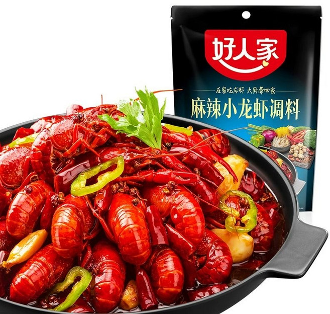 자매 중국식품 마라룽샤 쑈우룽쌰양념 가재꼬리양념 호인가 쏘룡샤소스 200g, 1개