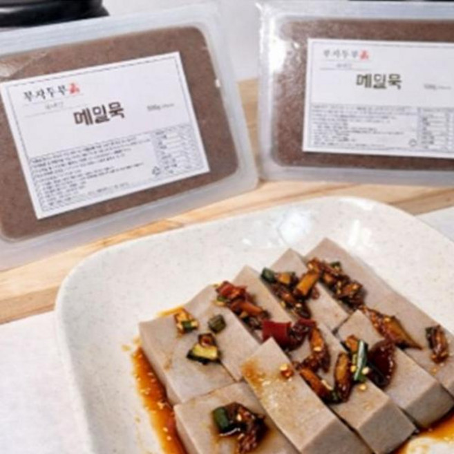 국내산 메밀묵 500g, 1
