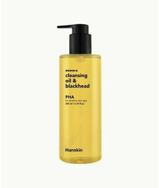 한스킨 HANSKIN 클렌징오일&블랙헤드 PHA 200ml