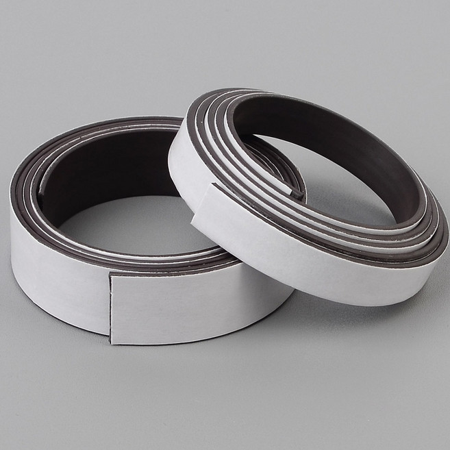 잘라쓰는 접착 자석테이프 1M 고무 롤타입 방충망 DIY 공작용, 2cm