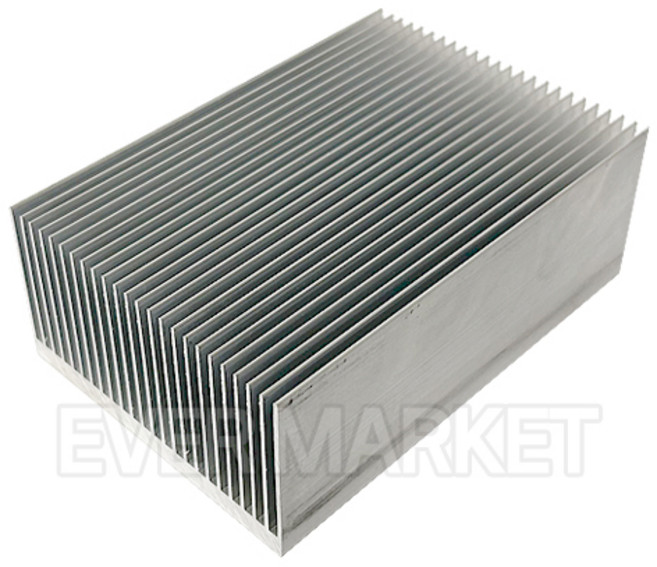 알루미늄 방열판 히트싱크 열전소자 쿨러 100x69x37mm, 1개